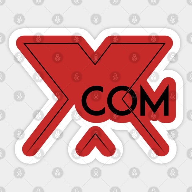 XCom Sticker by Flossy